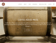 Tablet Screenshot of coffeehousepress.org